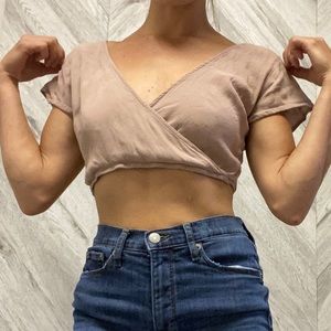 Tie Back Crop Top